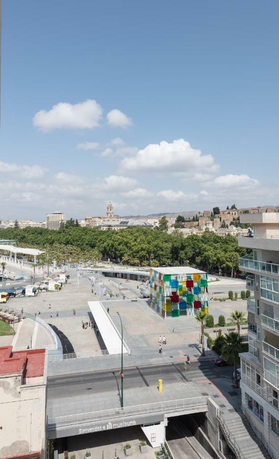 Wonderful Malagueta Pompidou Leilighet Málaga Eksteriør bilde